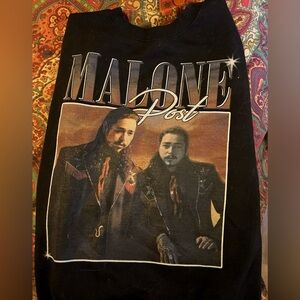 Post Malone oversized Vintage Style crewneck sweatshirt